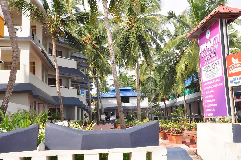 Pappukutty Beach Resort Ковалам Экстерьер фото